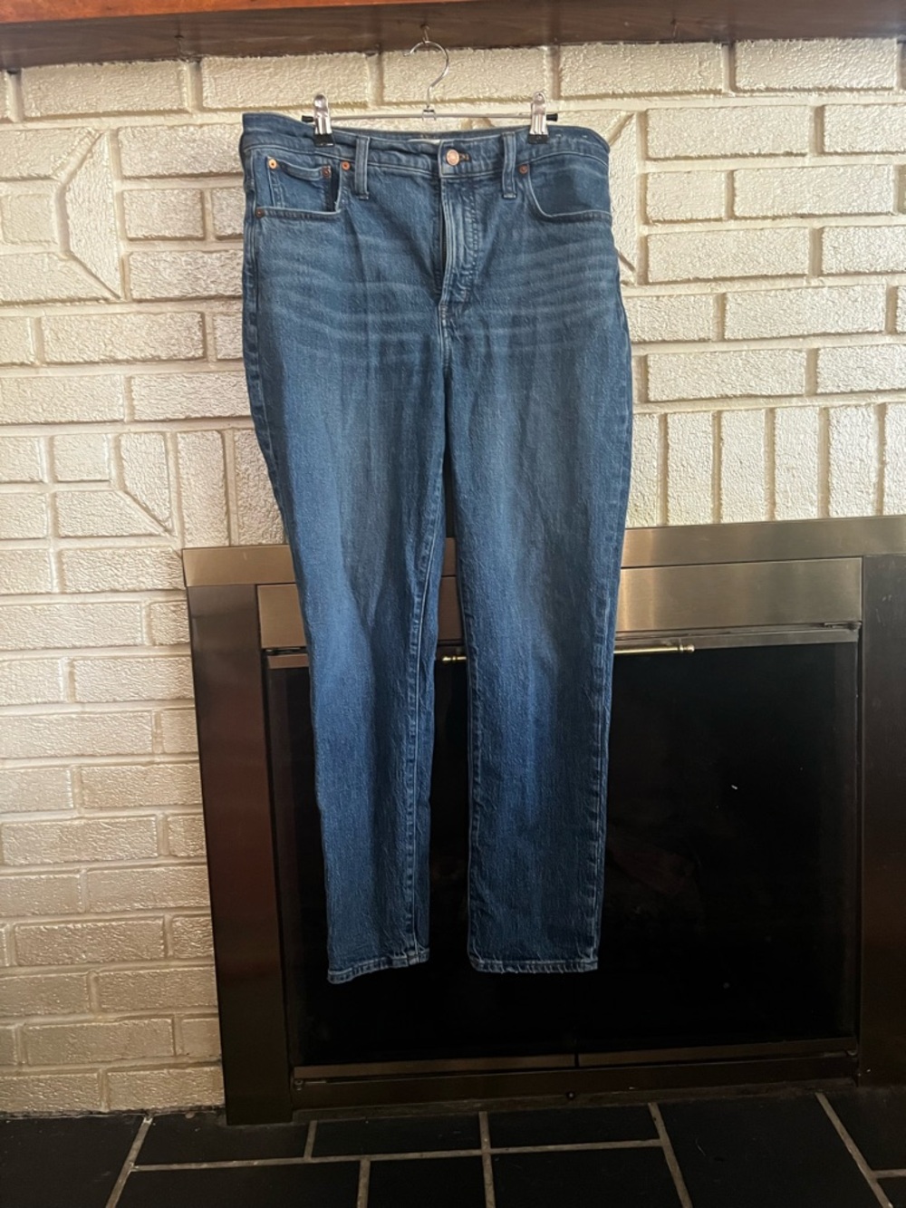Madewell Women's Indigo Straight-Leg Jeans